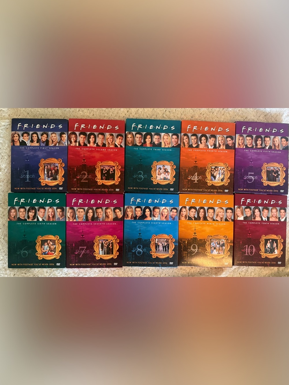 FRIENDS Complete Season DVD Box Set -  Seasons Collection